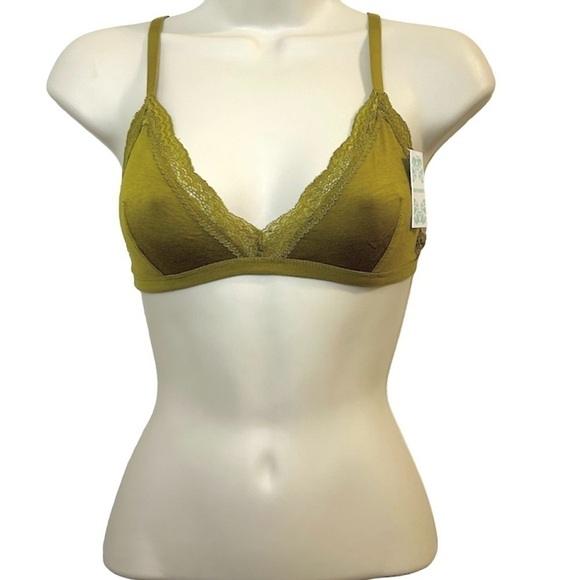 Olive bralette. NWT. Sizes S,M,L - Picture 3 of 7